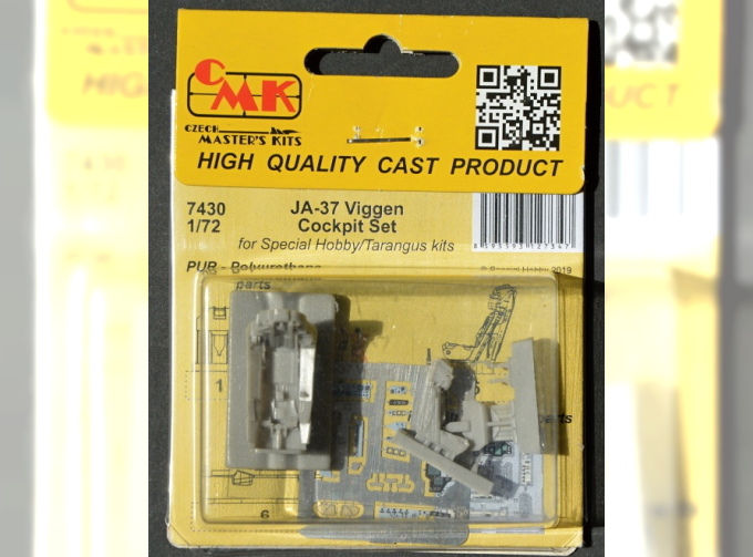 JA-37 Viggen Cockpit Set