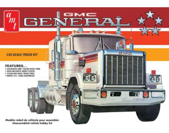 Сборная модель GMC General Semi Tractor, plastic modelkit 1976