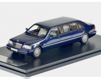 MERCEDES-BENZ S600L Pullman W140 Stretch Limousine (1998), blue met.