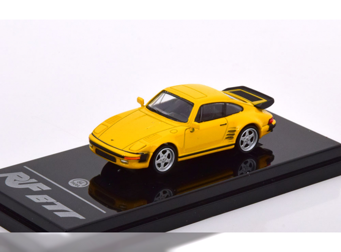 PORSCHE RUF BTR Flatnose (1986), yellow