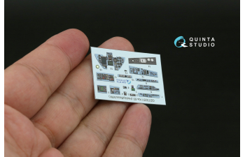 3D Декаль интерьера кабины Ка-50 (серо-голубые панели) (HobbyBoss/ARK) (с 3D-печатными деталями)