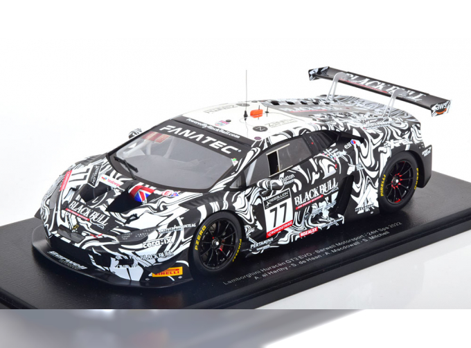 LAMBORGHINI Huracan GT3 Evo No 77 24h Spa, Harthy/de Haan/McDowall/Mitchell (2022)