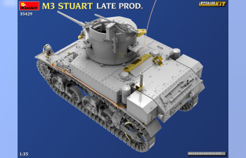 Сборная модель M3 Stuart - Military - Wwii 1945