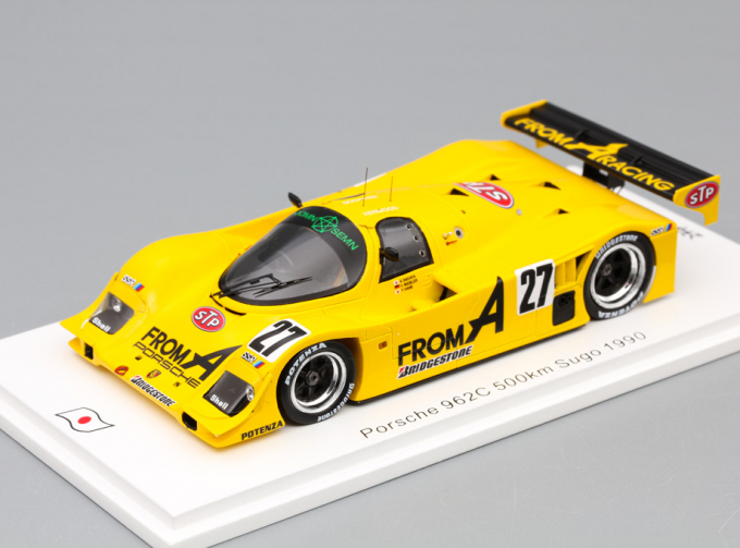 Porsche 962C #27 500km SUGO 1990 A. Nakaya - V. Weidler - Y. Hane