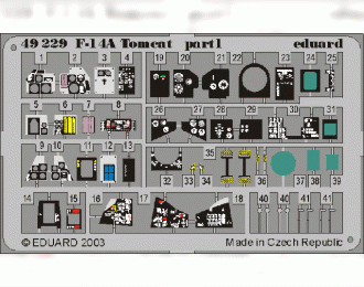 Набор для доработки Американский истребитель Grumman F-14A Black Tomcat