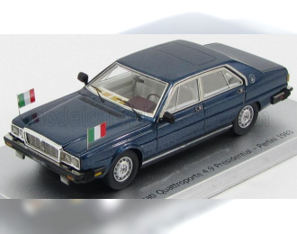 MASERATI Quattroporte 4.9 (1983) - Presidential - Pertini - Tv Series, Blue Sera Met