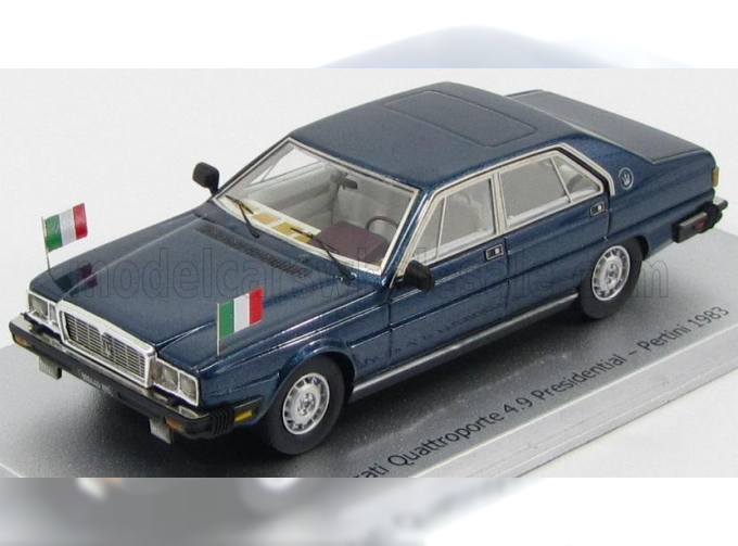 MASERATI Quattroporte 4.9 (1983) - Presidential - Pertini - Tv Series, Blue Sera Met