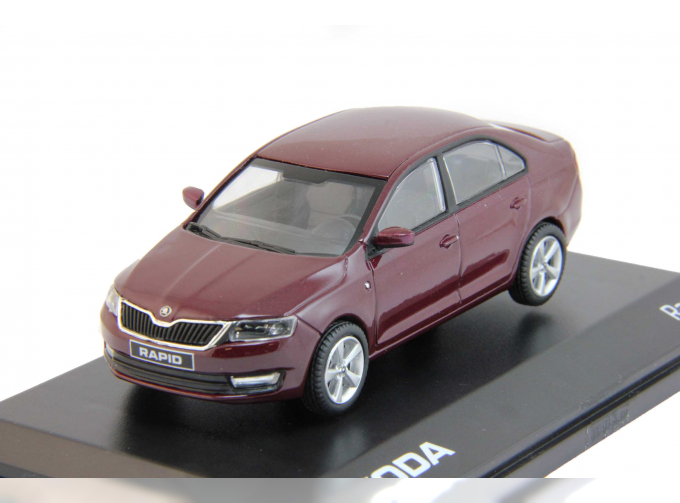 SKODA Rapid (2012), rosso brunello metallic