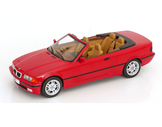 BMW 3-series 325i (E36) cabriolet open (1996), red