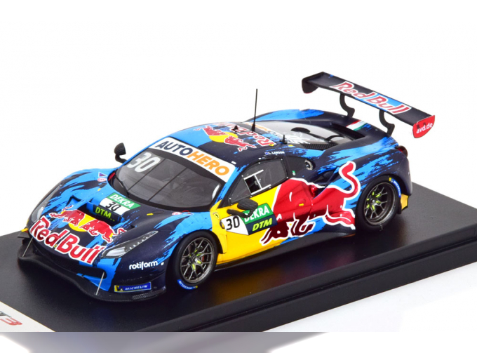 FERRARI 488 GT3 Evo Winner DTM Monza, Lawson (2021), Red Bull