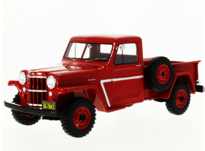JEEP WILLYS Pick-Up 4x4 (1954), red