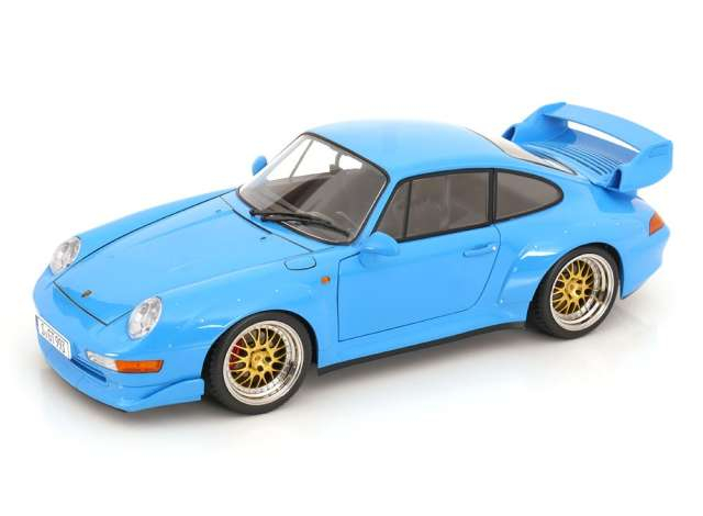 PORSCHE 911 (993) GT2 BBS rims (1996) (1996), riviera blue