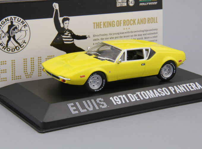 DE TOMASO Pantera Elvis Presley 1971 Yellow