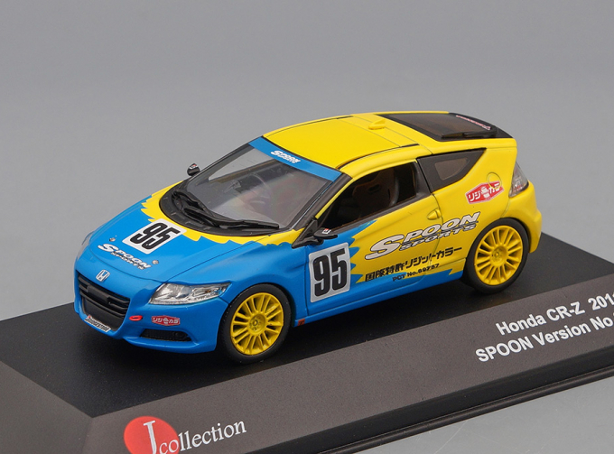 HONDA CR-Z - Spoon Edition - 95 (2011), blue / yellow