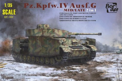 Сборная модель Pz.Kpfw.IV Ausf.G Mid/Late (2 IN 1)