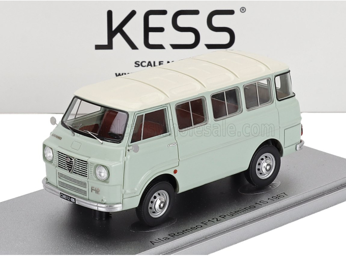 ALFA ROMEO F-12 MINIBUS 1-SERIES (1967), light green/white