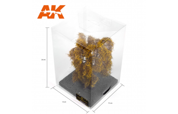 WEEPING WILLOW AUTUMN TREE 1/72  (H0 / 1:72 /1:48)