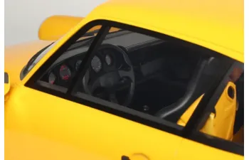 PORSCHE 911 (964) Turbo S (1994), yellow