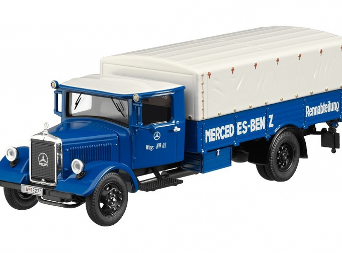 MERCEDES-BENZ LO2750 "Mercedes-Benz Renntransporter" (1933), blue