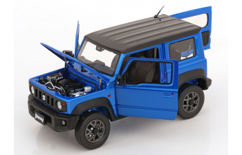 SUZUKI Jimny JB64 LHD, blue metallic / black