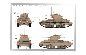 Сборная модель Cruiser Tank Mk. I, A9 Mk.1