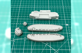 Сборная модель Французский тяжелый танк FCM 2C