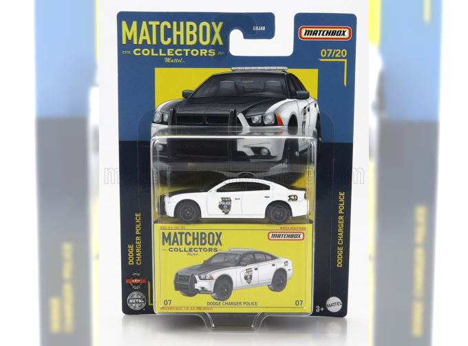 DODGE Charger Police (2005), White Black