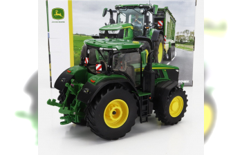 JOHN DEERE T7r 350 Tractor (2022), Green Yellow