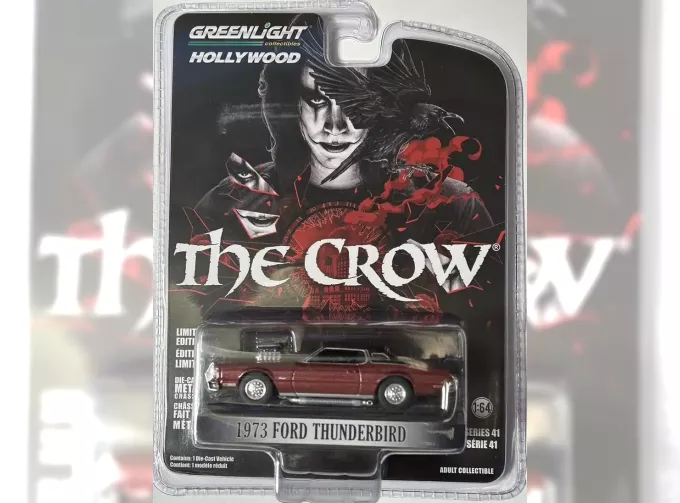 FORD Thunderbird Supercharger (1973) - The Crow, Red Black