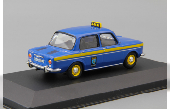 SIMCA 1000 (Madrid, 1966), Collection Les Taxis du monde 27, blue