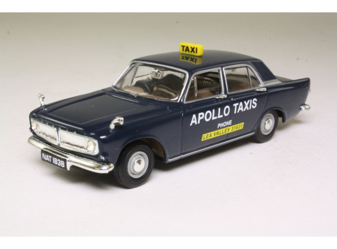 FORD Zephyr 6 MkIII Apollo Taxis Lea Valley, blue