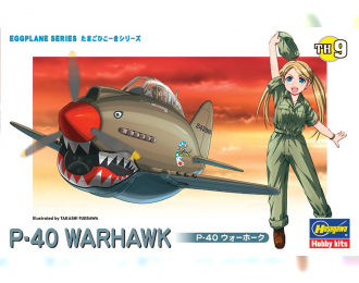 Сборная модель EGG PLANE P-40 WARHAWK