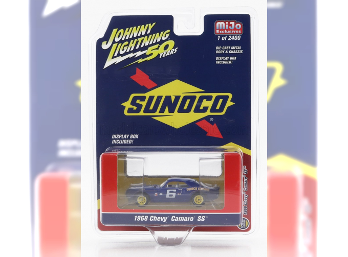 CHEVROLET Camaro Ss N6 Sunoco (1968), Blue Yellow