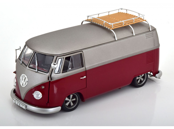 VOLKSWAGEN T1b Van Lowrider Van Custom (1962), Red Grey