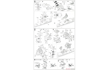 Сборная модель Японский тяжелый крейсер Chokai Full Hull