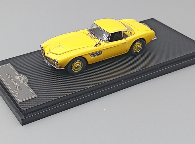 BMW 507 (1957) Hardtop Roadster, yellow