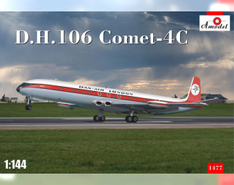 Сборная модель Британский пассажирский самолет de Havilland DH 106 Comet -4C