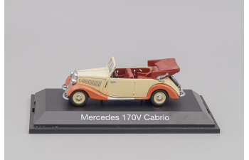 MERCEDES-BENZ 170V Cabriolet, red