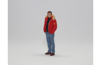 Фигурка Мужчина в красной куртке