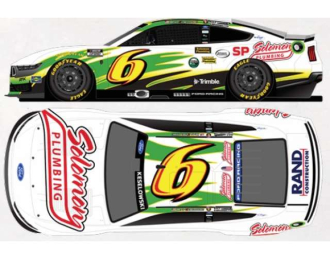 FORD Mustang #6 Brad Keselowski *Solomon Plumbing Throwback*, white/green/yellow 2026