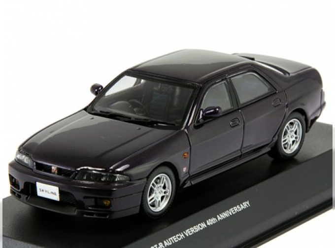 NISSAN Skyline GT-R(R33) Autech 40th Anniversary 4-dr, midnight purple