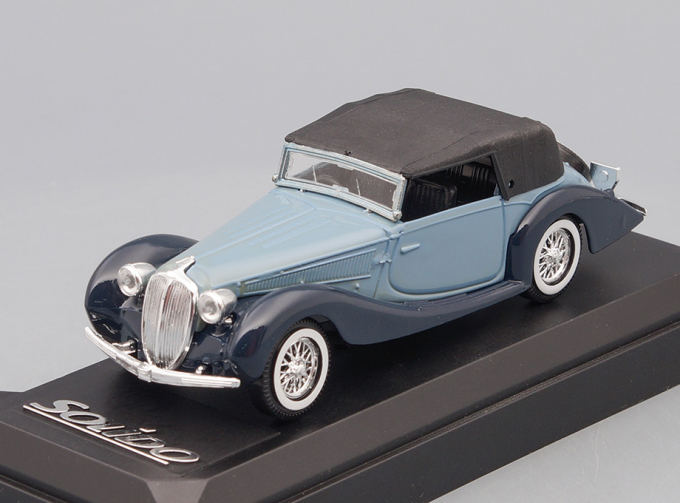 DELAHAYE 135 M, blue / black