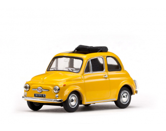 FIAT 500 F (1965), yellow 