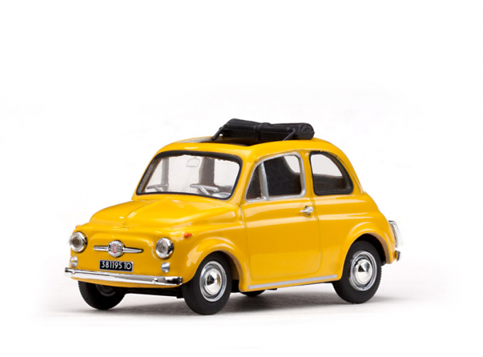 FIAT 500 F (1965), yellow 