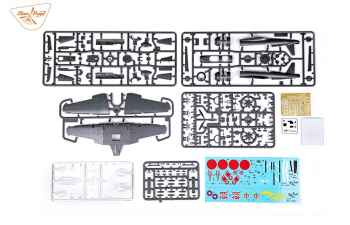 Сборная модель Самолет Ki-51 Sonia. Advanced kit.