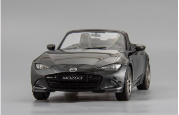 MAZDA MX-5 with removable soft top (2015), black