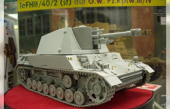 Сборная модель Самоходная артиллерийская установка leFH18/40/2 (sf) auf G.W.Pz.Kpfw. III/IV