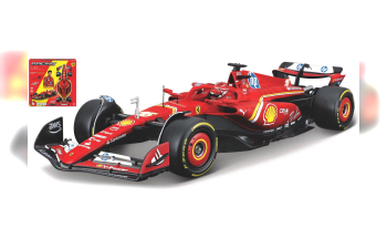 Сборная модель FERRARI SF24 №16 Team Scuderia Charles Leclerc (2024)