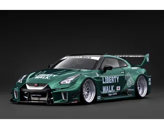 NISSAN 35GT-RR LB-Silhouette WORKS GT, green metallic