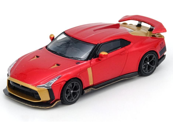 NISSAN R50 GT-R by Italsedign, red/gold